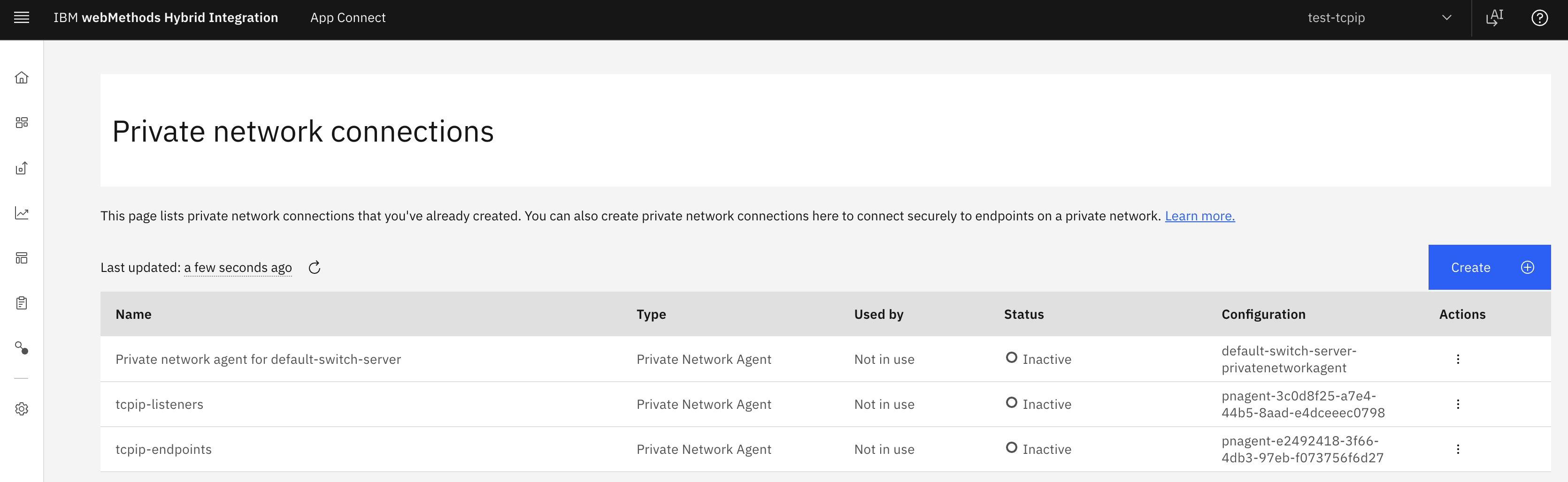 Create connection file